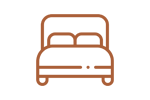 lit marron icon